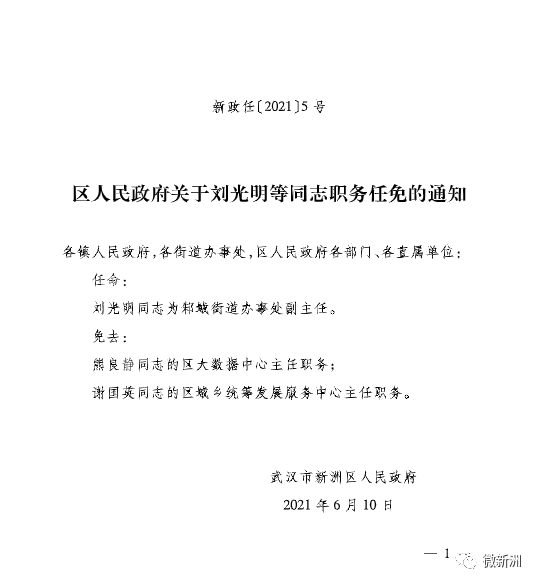 尚武街社区人事任命大调整，深远影响的背后分析