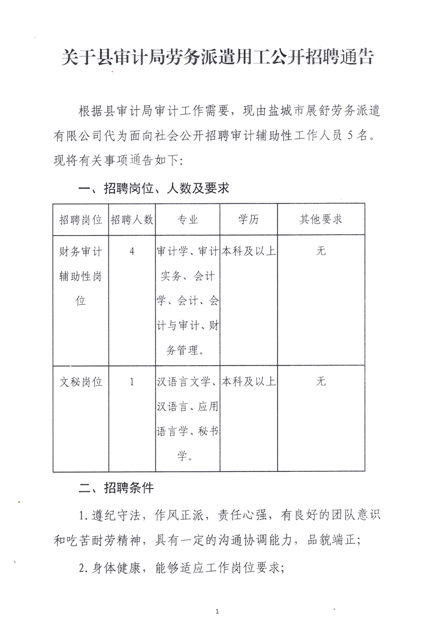 新化县审计局最新招聘详解